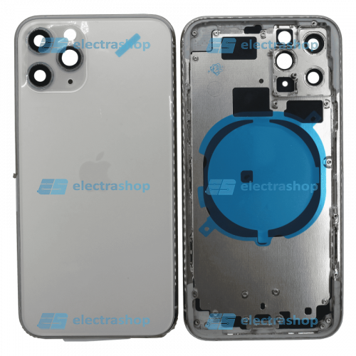 Корпус для IPhone 11 PRO серебристый (оригинал)