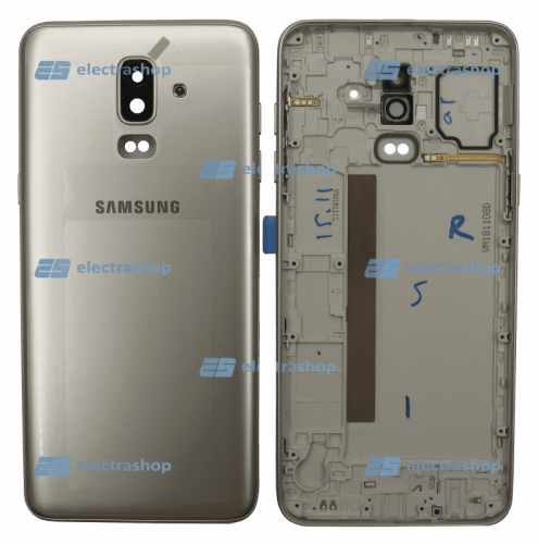 Задняя крышка Samsung Galaxy J8 (2018) SM-J810 золотая