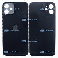 Задняя крышка для IPhone 12 черная (оригинал)