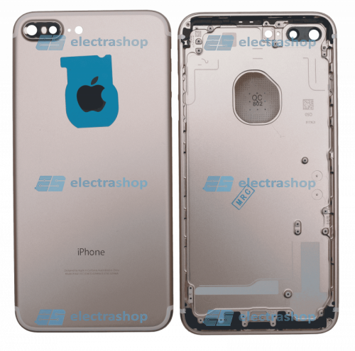 Корпус для IPhone 7 plus розовое золото (оригинал)