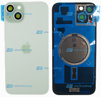Задняя крышка для IPhone 15 Plus зеленая (Оригинал)