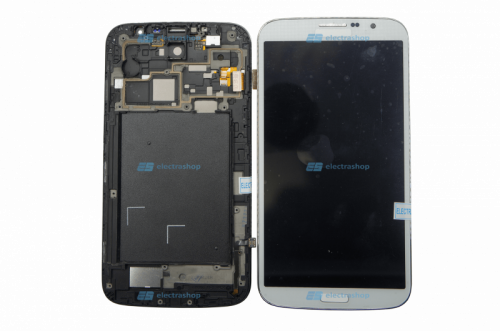 Модуль-дисплей Samsung Mega 6.3 (GT-I9200/9205) белый (в сборе) (ОРИГИНАЛ)