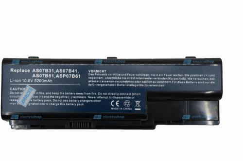 Аккумуляторная батарея для ноутбука Acer AS07B51 (5200MaH)