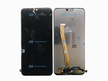 Модуль-дисплей для Huawei Honor 10 черный (с отпечатком пальца) (ОРИГИНАЛ LCD)