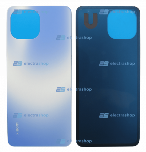 Задняя крышка для Xiaomi Mi11 lite голубая