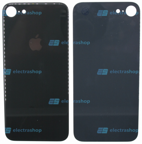 Задняя крышка для IPhone 8 черная (Оригинал)