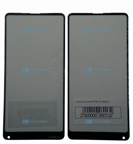 Стекло для дисплея Xiaomi Mi Mix 2s черное