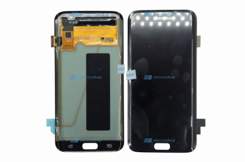 Модуль-дисплей Samsung Galaxy S7 EDGE (SM-G935F/SM-G935H/SM-G935DS) черный без рамы (ОРИГИНАЛ)