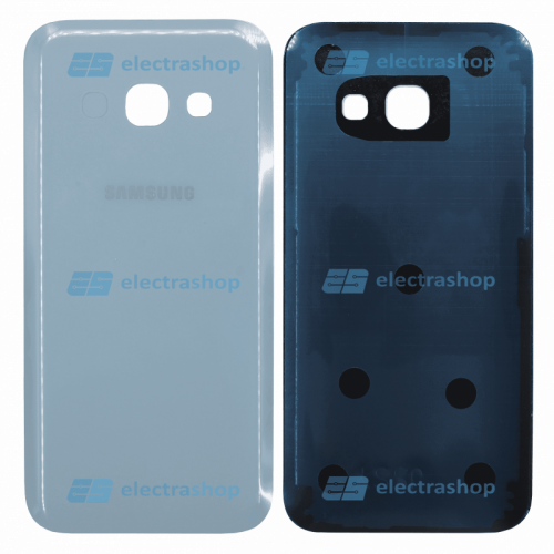 Задняя крышка Samsung Galaxy A3 (2017) SM-A320F голубая