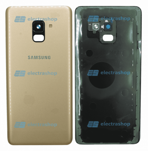 Задняя крышка Samsung Galaxy A8 (2018) SM-A530F/SM-A530DS золотая