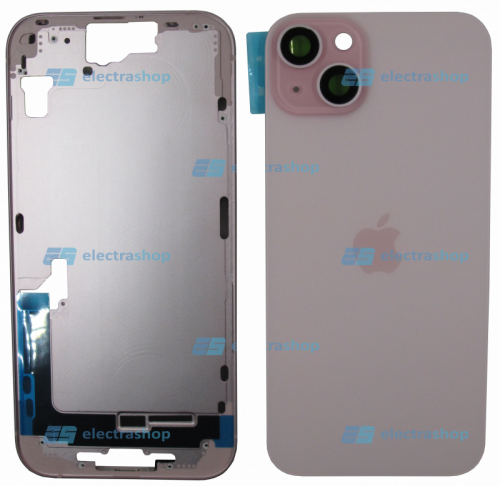 Корпус для IPhone 15 Plus розовый (Оригинал)