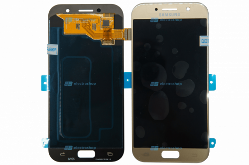 Модуль-дисплей Samsung Galaxy A5 (2017) SM-A520F золотой (Оригинал)
