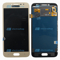Модуль-дисплей Samsung Galaxy J2 (2018) SM-J250 золотой (TFT COPY)