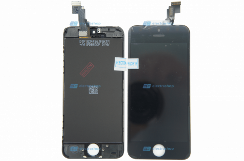 Модуль-дисплей для IPhone 5C черный AAA