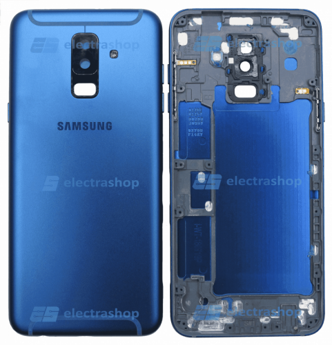 Задняя крышка Samsung Galaxy A6 Plus (2018) SM-A605F/A605DS синяя