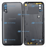 Задняя крышка Samsung Galaxy A01 SM-A015F/SM-A015FN/DS черная