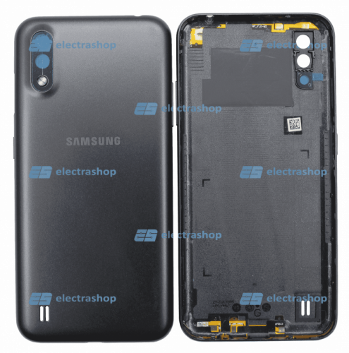 Задняя крышка Samsung Galaxy A01 SM-A015F/SM-A015FN/DS черная