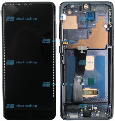 Модуль-дисплей Samsung Galaxy S20 Ultra (SM-G988B/SM-G988DS) черный (OLED COPY)