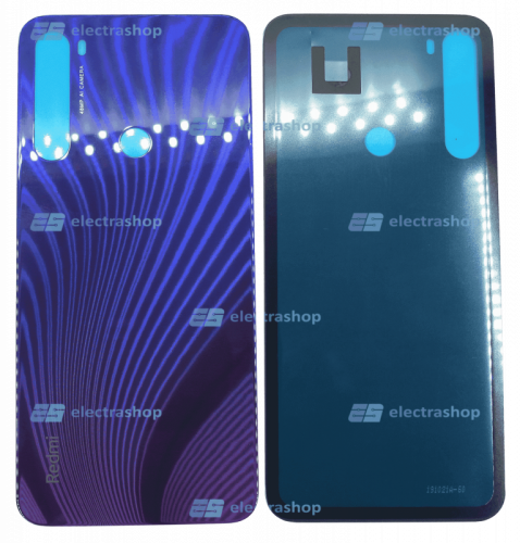Задняя крышка для Xiaomi REDMI Note 8 (2021) фиолетовая  