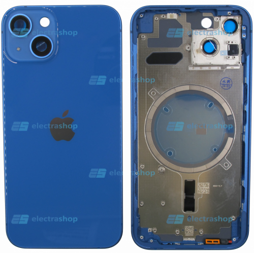 Корпус для IPhone 13 синий (оригинал)