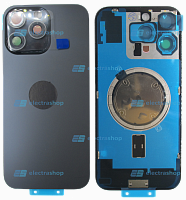 Задняя крышка для IPhone 16 Pro Max Black Titanium (Оригинал)