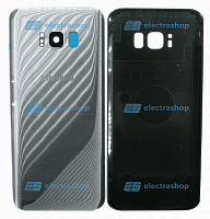 Задняя крышка Samsung Galaxy S8 Plus (SM-G955F/SM-G955H/SM-G955DS) серебро