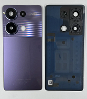 Задняя крышка для Xiaomi POCO M6 Pro 4g фиолетовая