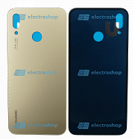 Задняя крышка для Huawei P20 lite золотая