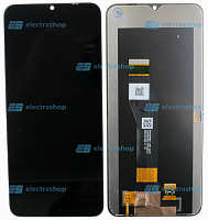 Модуль-дисплей для Motorola E13 черный (оригинал)