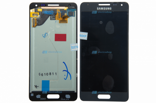 Модуль-дисплей Samsung Galaxy Alpha (SM-G850F/SM-G850DS) черный (ОРИГИНАЛ)