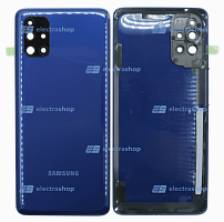 Задняя крышка Samsung Galaxy M51 SM-M515F синяя