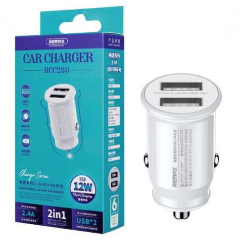 Автомобильное зарядное устройство REMAX RCC239 (White)