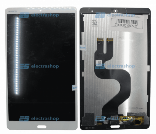 Модуль-дисплей для Huawei MediaPad M5 8.4" (SHT-AL09, SHT-W09) белый (ОРИГИНАЛ LCD)