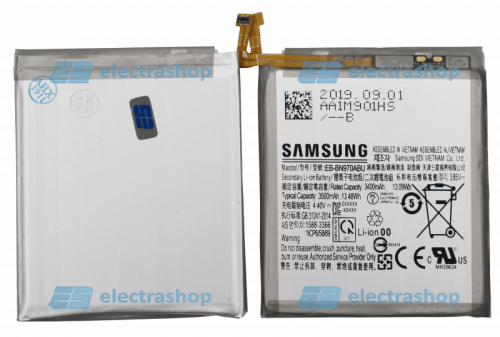 Аккумулятор/батарея для Samsung Galaxy Note 10 (SM-N970F/SM-N970DS/SM-N970) (EB-BN970ABE)