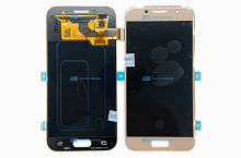 Модуль-дисплей Samsung Galaxy A3 (2017) SM-A320F розовый (Оригинал)