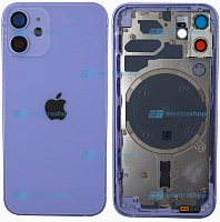 Корпус для IPhone 12 mini фиолетовый (оригинал)