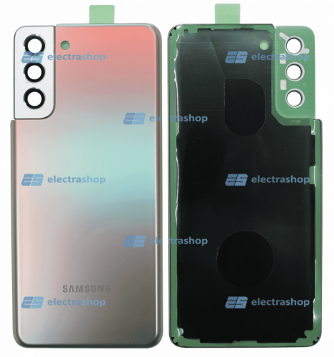 Задняя крышка Samsung Galaxy S21 Plus (SM-G996B) серебряная