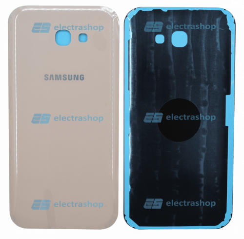 Задняя крышка Samsung Galaxy A7 (2017) SM-A720F розовая