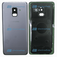 Задняя крышка Samsung Galaxy A8 (2018) SM-A530F/SM-A530DS серая