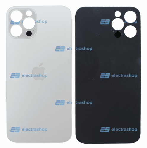 Задняя крышка для IPhone 12 Pro серебристая (оригинал)