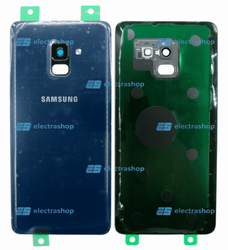 Задняя крышка Samsung Galaxy A8 Plus (2018) SM-A730F/SM-A730DS синяя