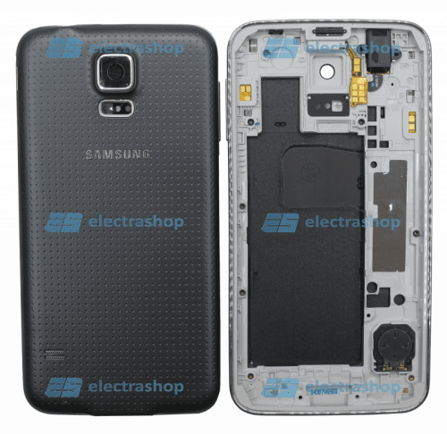 Корпус для Samsung Galaxy S5 (G900F) черный (Оригинал)