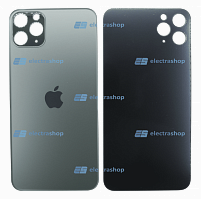 Задняя крышка для IPhone 11 Pro Max темно-зеленая (Оригинал)