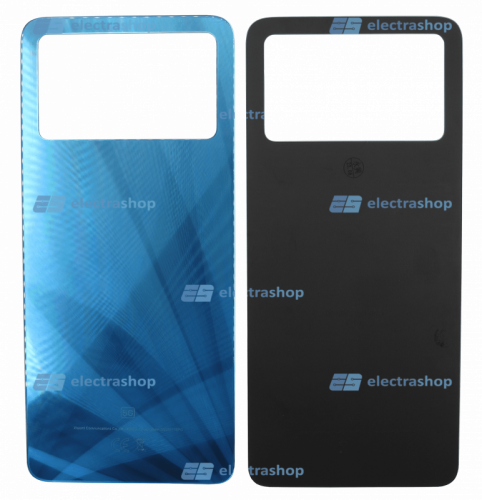 Задняя крышка для Xiaomi POCO X4 pro 5G синяя