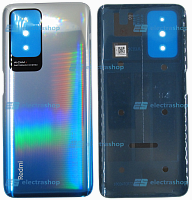 Задняя крышка для Xiaomi Redmi 10 (2022) синяя
