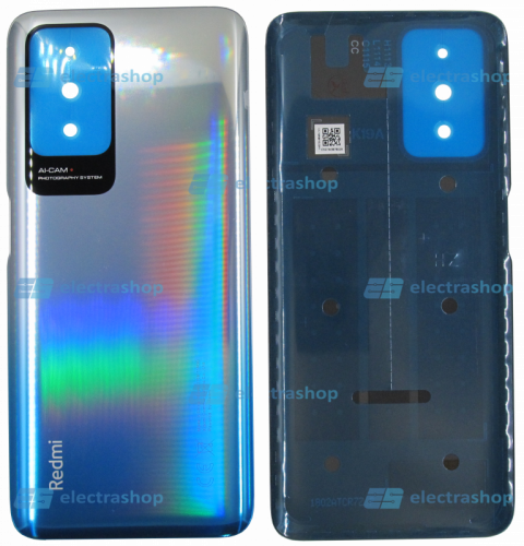 Задняя крышка для Xiaomi Redmi 10 (2022) синяя