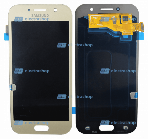 Модуль-дисплей Samsung Galaxy A5 (2017) SM-A520F золотой (AMOLED COPY)