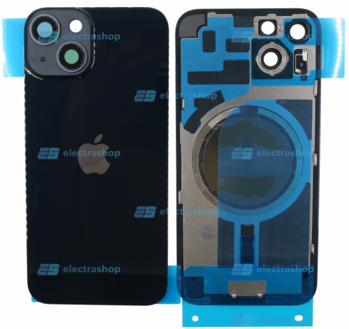 Задняя крышка для IPhone 14 черная (оригинал)