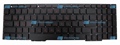 Клавиатура для ноутбука ASUS GL553 черная
