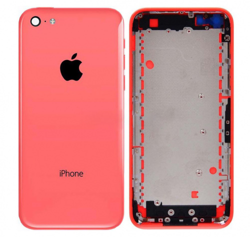 Корпус для IPhone 5C розовый ( оригинал)